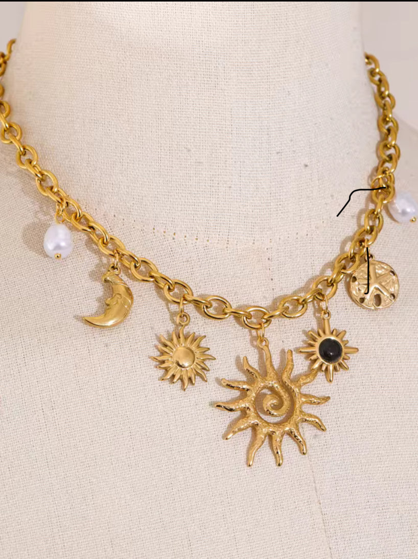 Solstice Charm Necklace