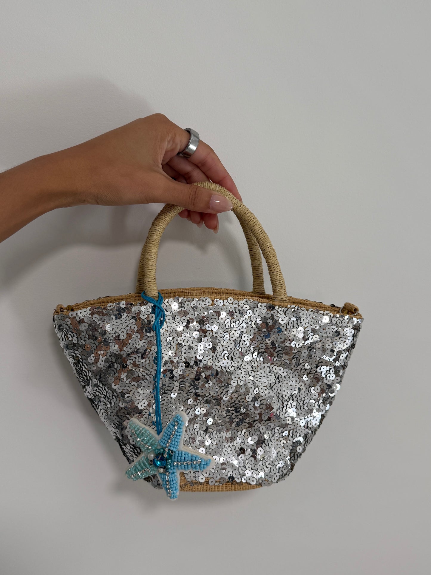 Glowberry Blue Ice Bag Charm