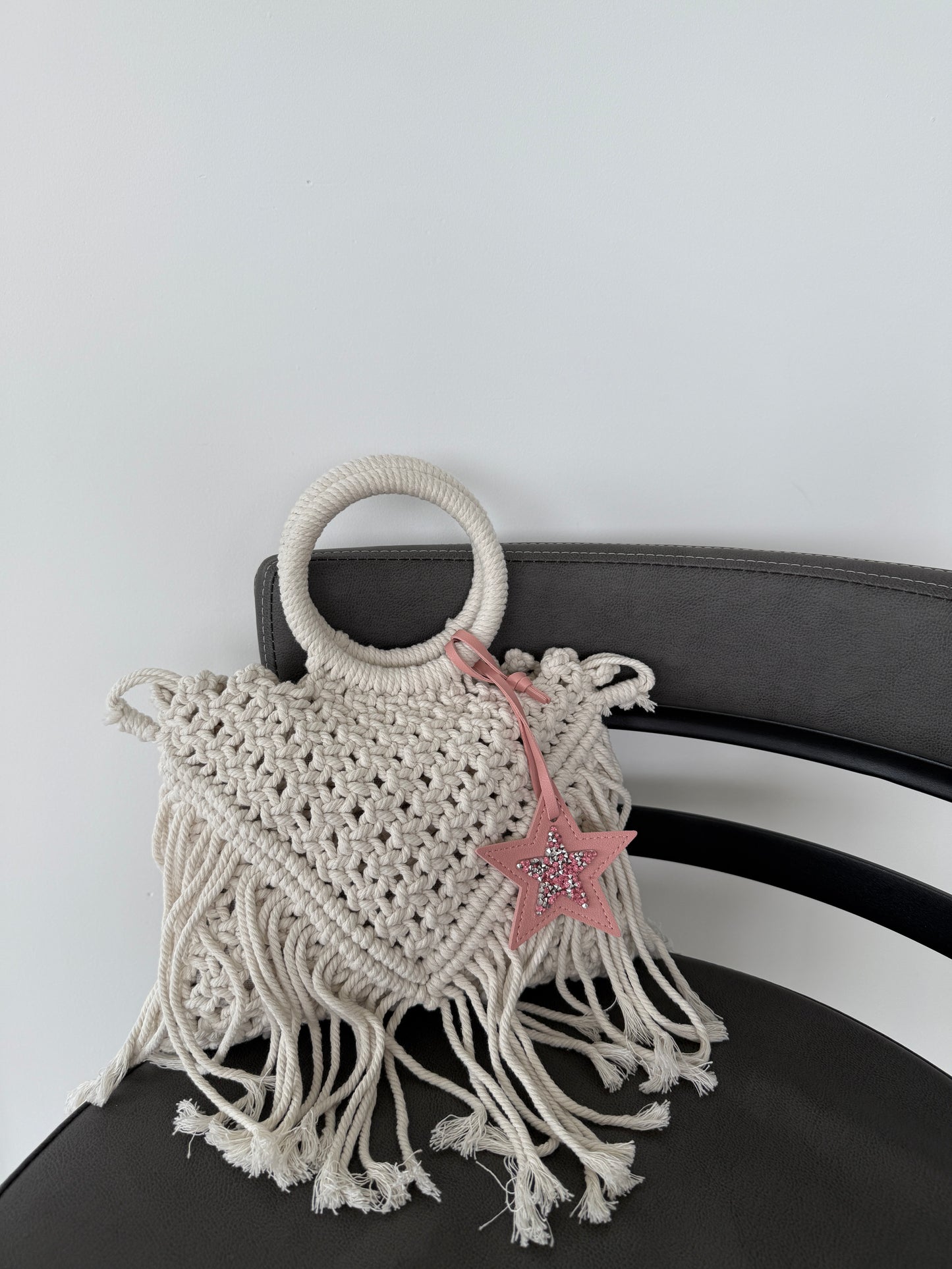 Luna Star Light Pink Charm