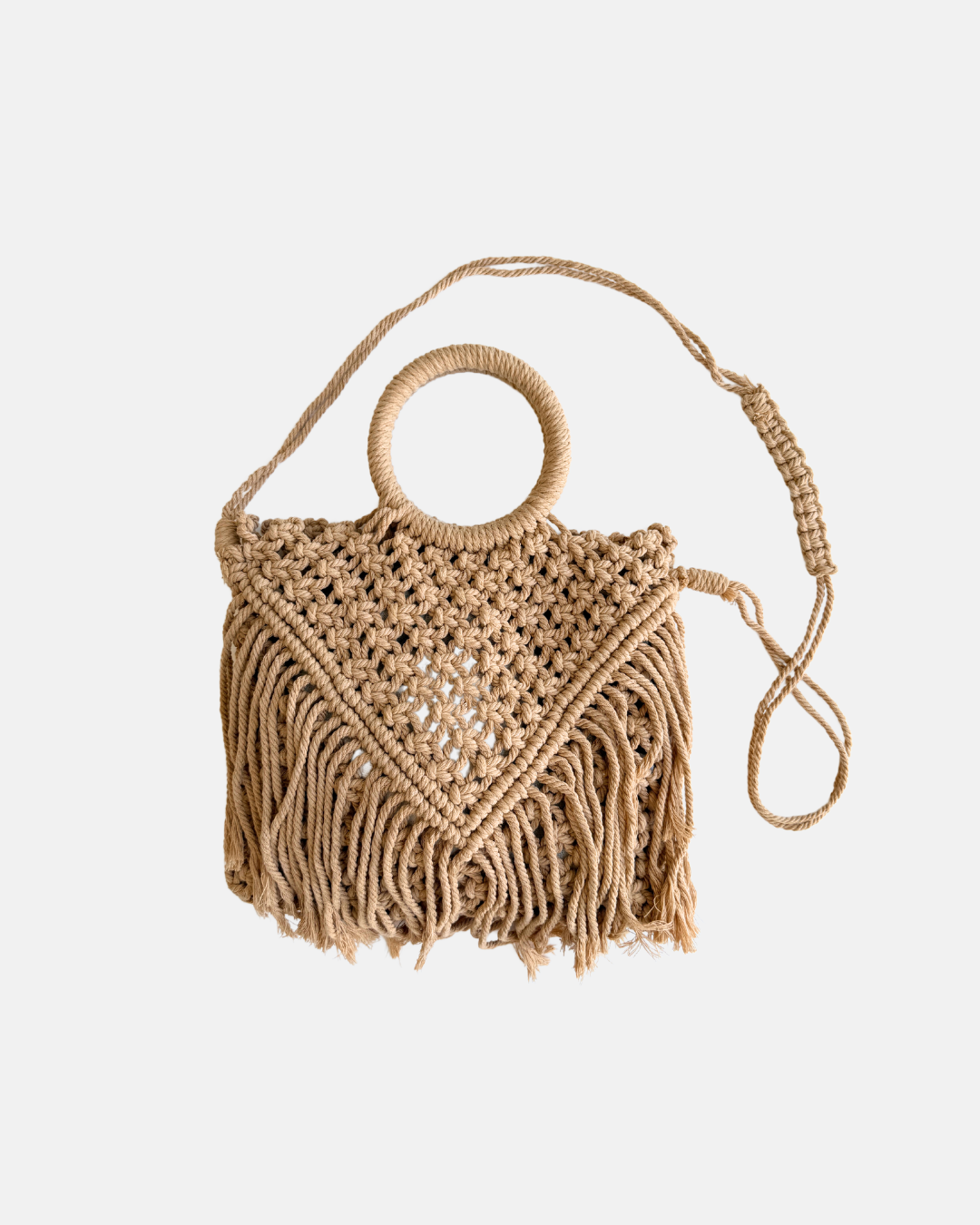 Suntrail Kaki Macramé Bag