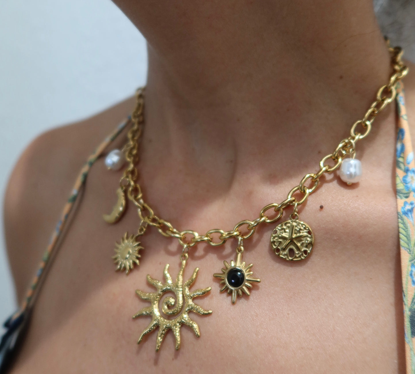 Solstice Charm Necklace