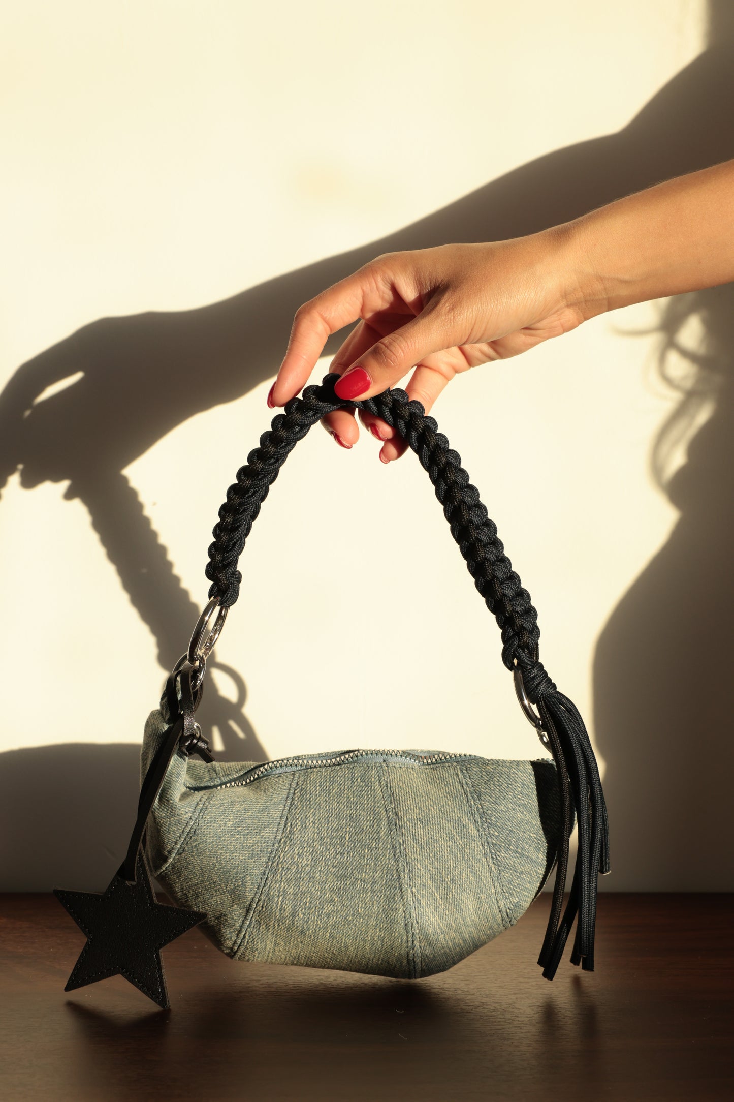 Denim Eclipse Mini Bag