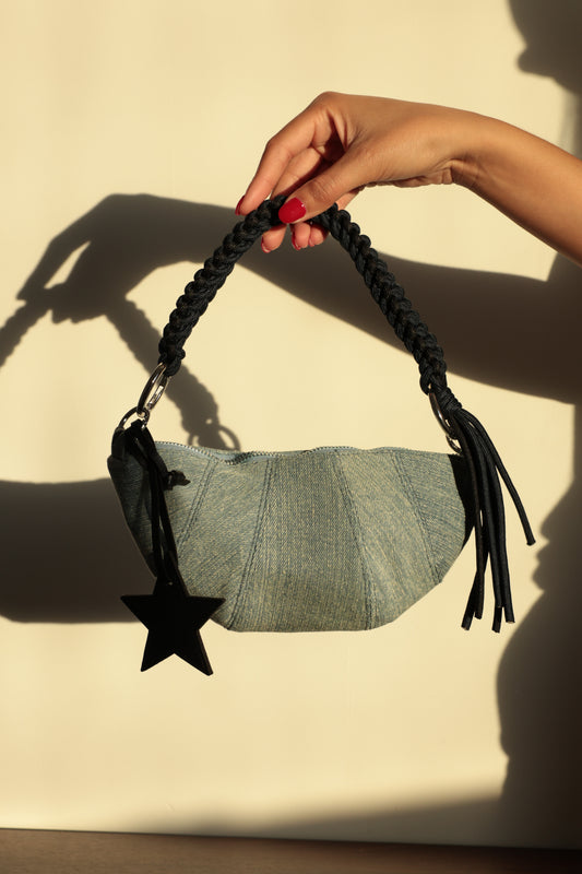 Denim Eclipse Mini Bag