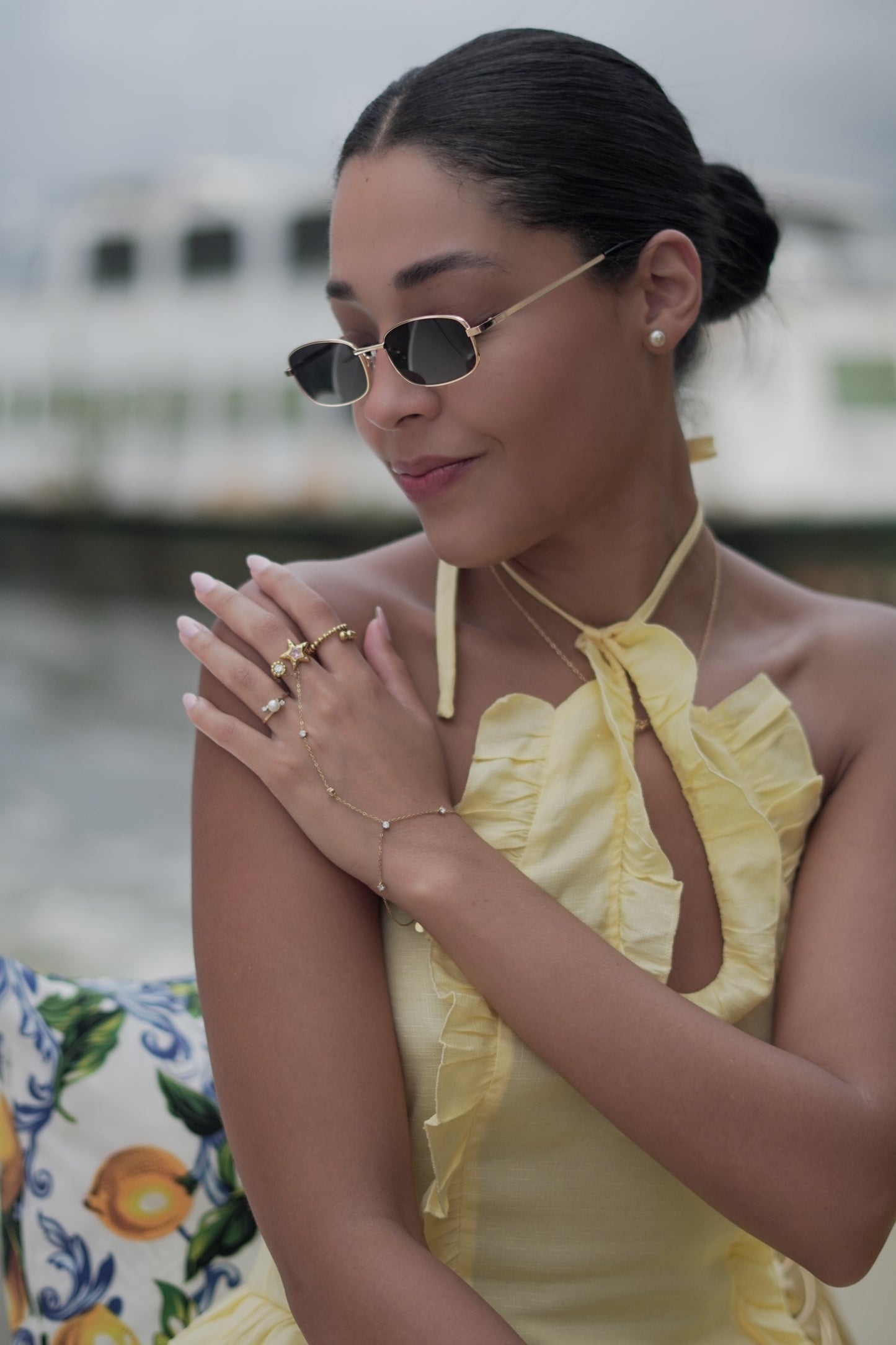 Luna Pearl Ring