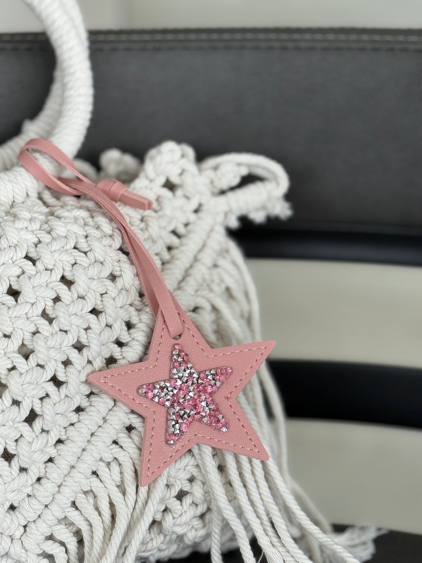 Luna Star Light Pink Charm