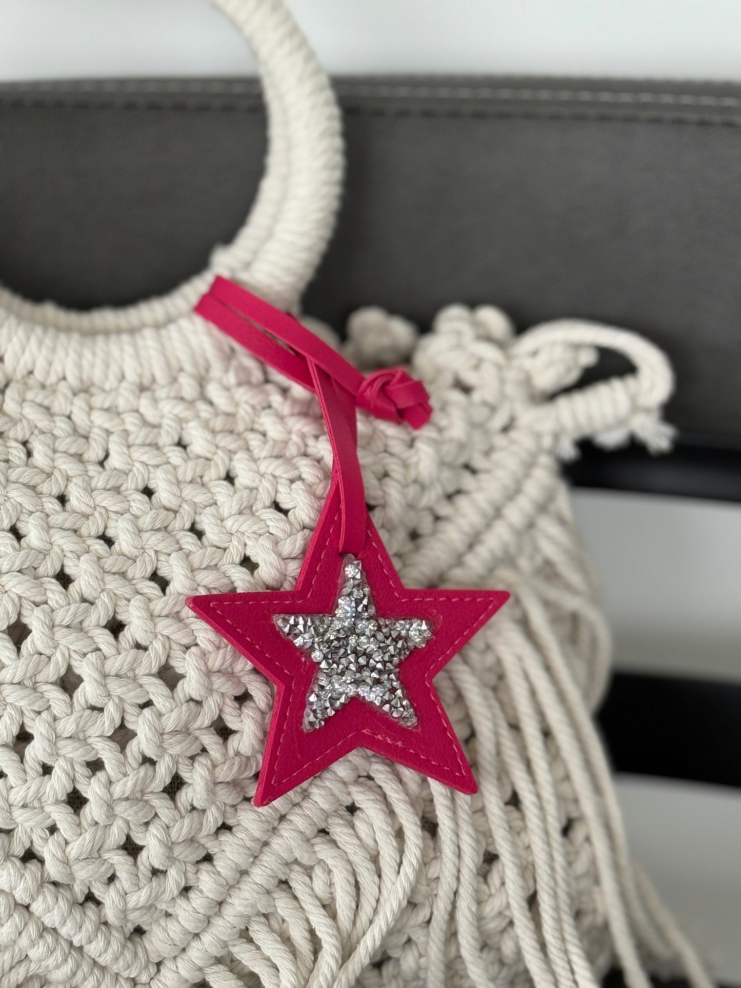 Luna Star Pink Charm