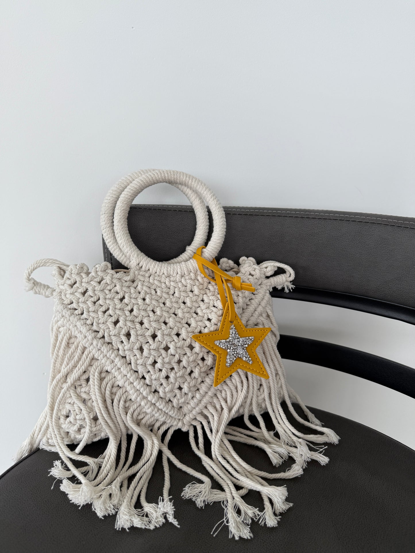 Luna Star Yellow Charm