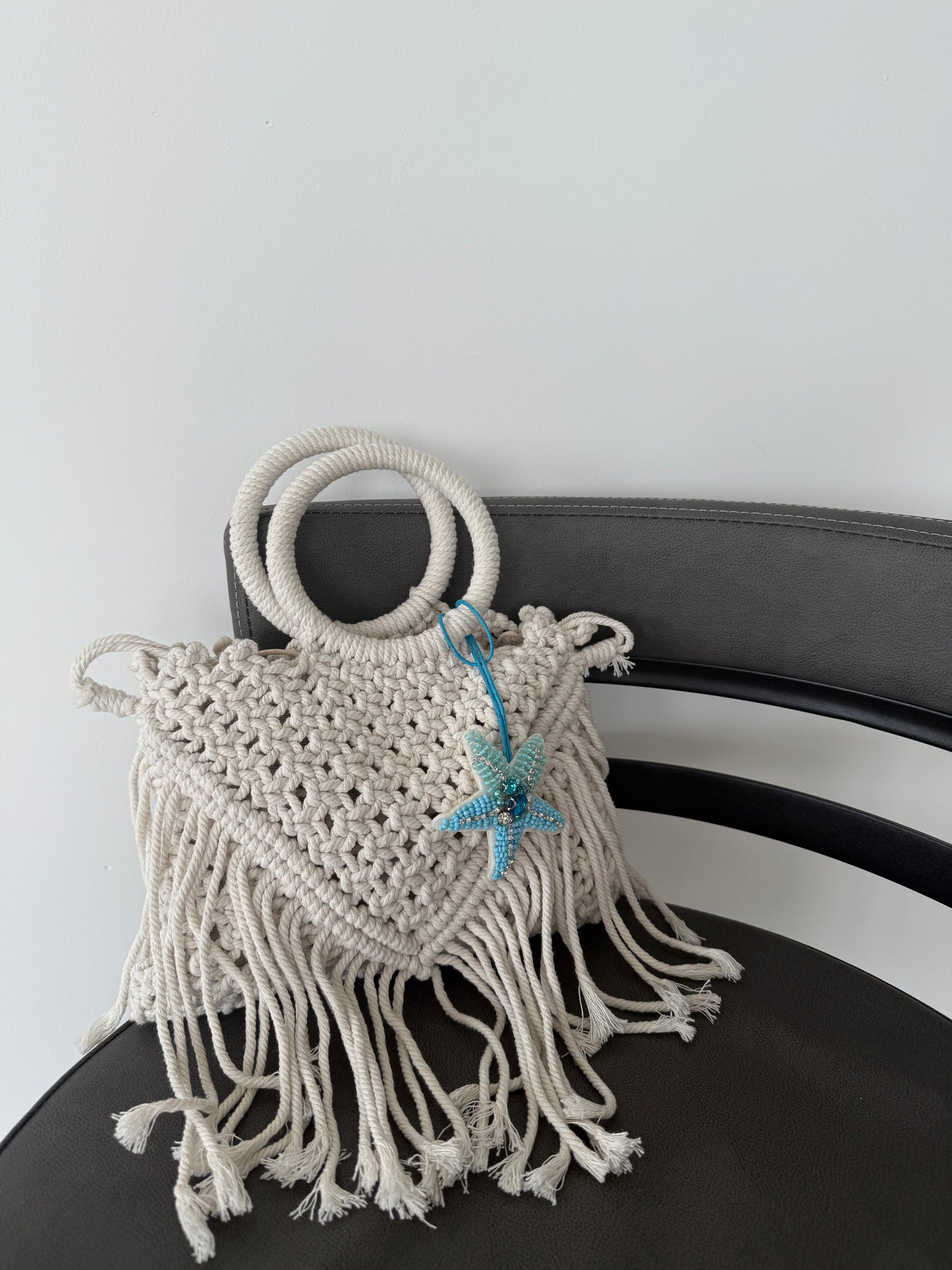 Glowberry Blue Ice Bag Charm