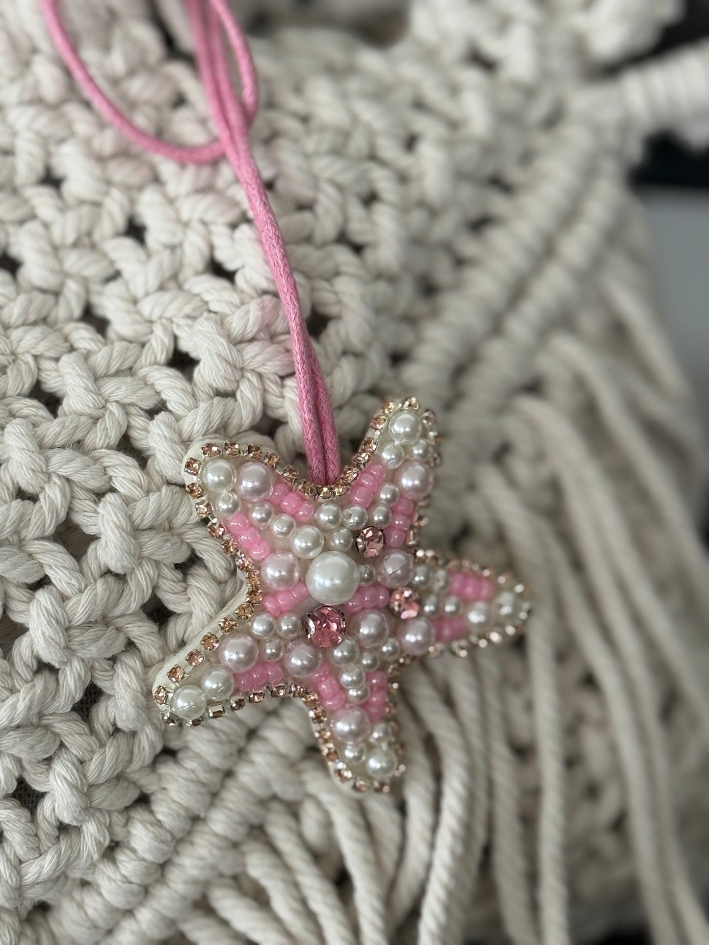 Glowberry Pink Sugar Bag Charm