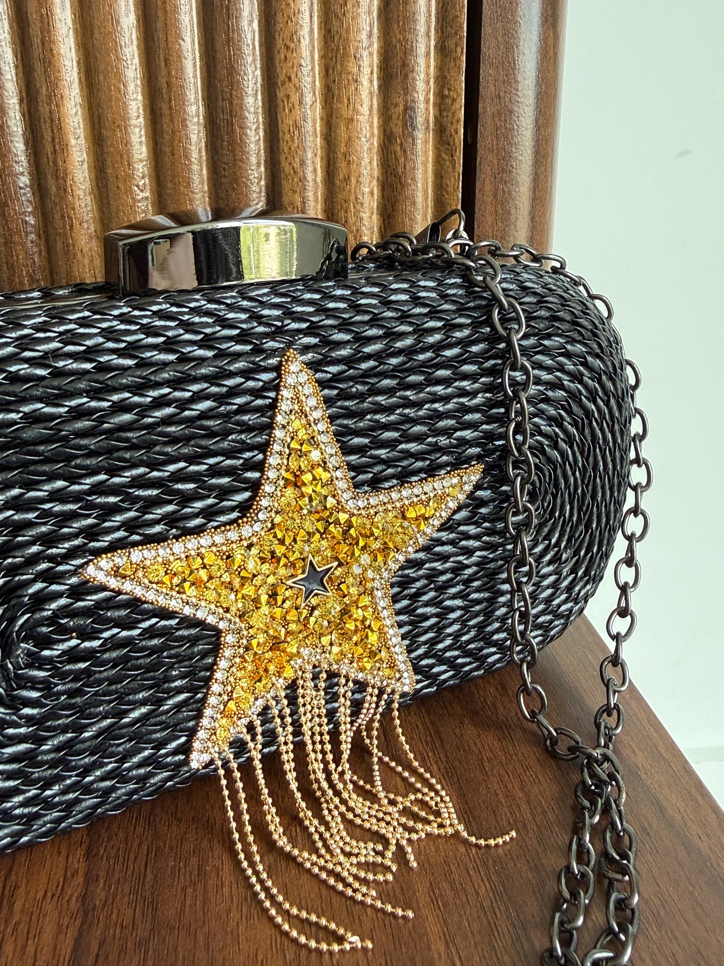 STELLAR CLUTCH — BLACK
