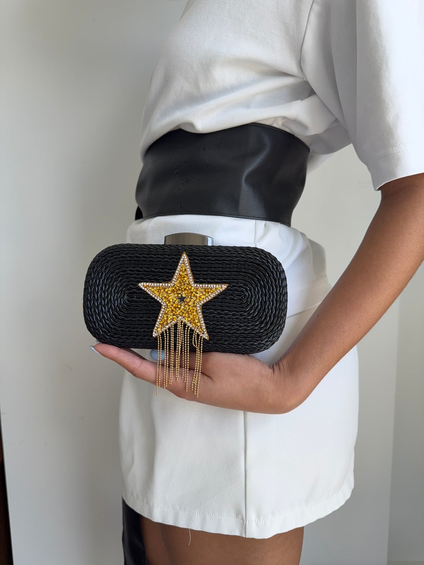 STELLAR CLUTCH — BLACK