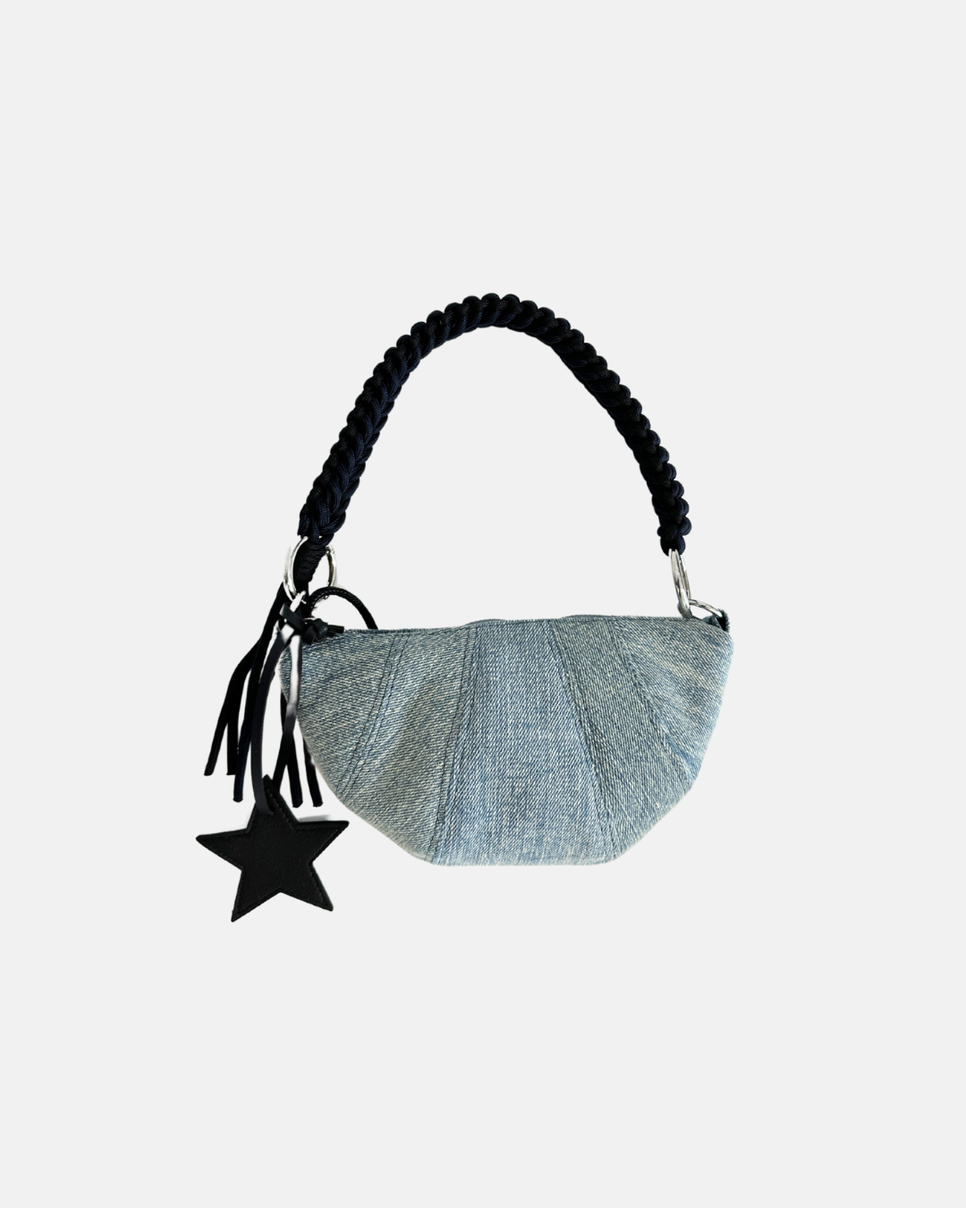 Denim Eclipse Shoulder Bag